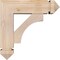 Ekena Millwork Westlake Arts and Crafts Smooth Bracket w/ Offset Brace, Douglas Fir, 5 1/2"W x 16"D x 16"H BKT0604X16X16WTL03SDF - alternate 3